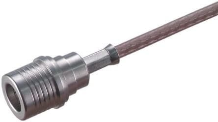 H+S COAXIAL CONNECTOR, QMA, 50 Ohm, Straight Cable plug