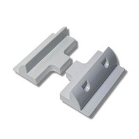 Symmetry PV Side Mounts; White X 2